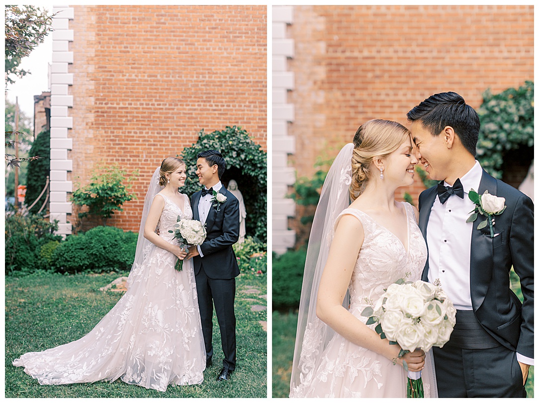 DC Wedding Portraits for Elly and Will and City Tavern Club