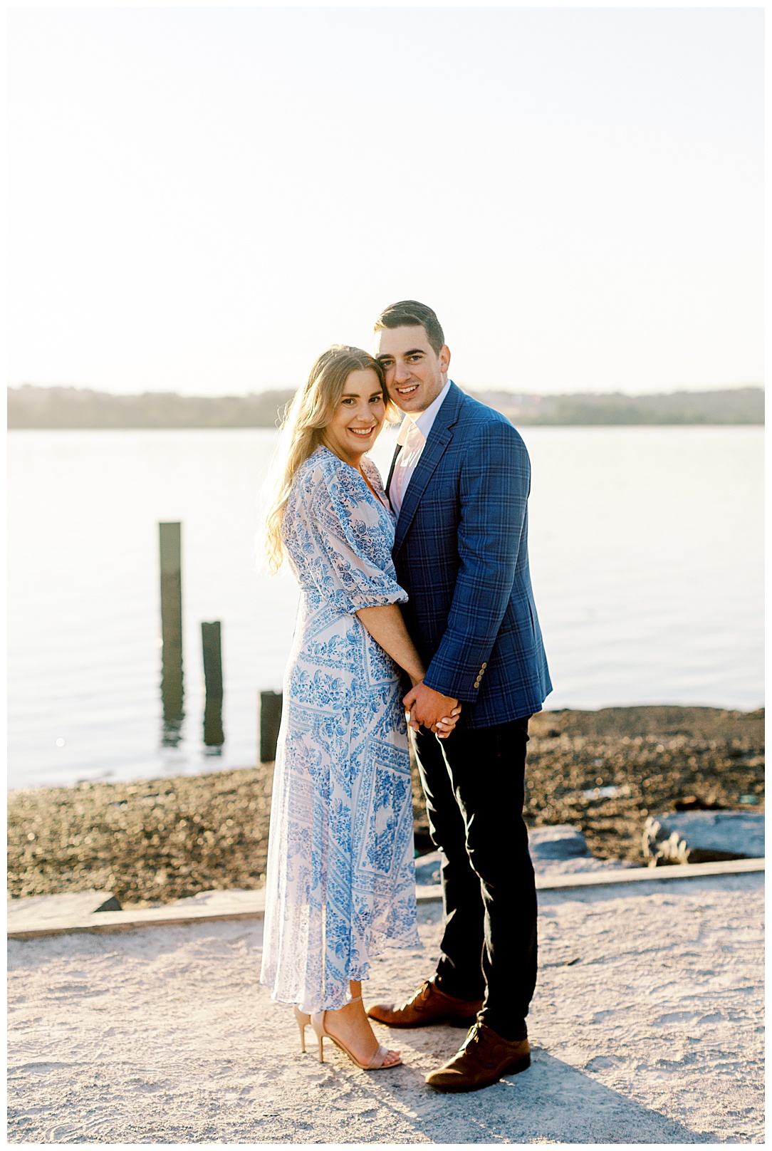 Old Town Alexandria Waterfront - Sunrise Engagement Session near DC